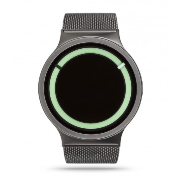 Ziiiro Eclipse Watch Metallic - Gunmetal Mint