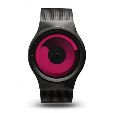 Ziiiro Mercury Watch | Black - Magenta