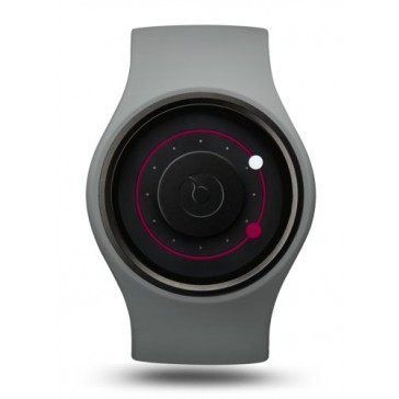 Ziiiro Orbit Watch | Grey - Magenta