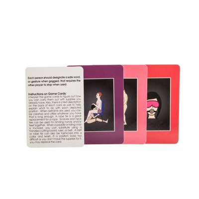 50 Positions of Bondage Playing Cards
