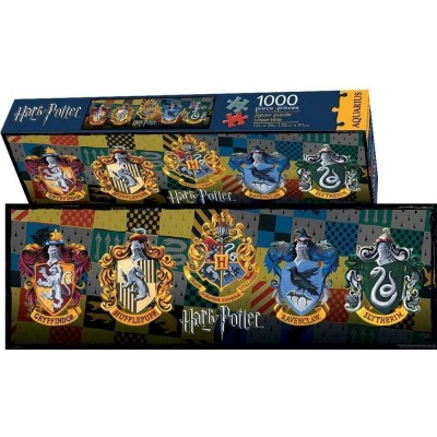 Harry Potter Crests 1000pc Slim Puzzle