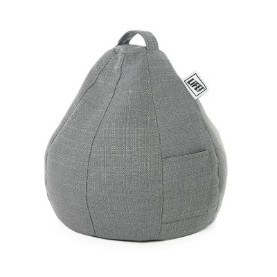 iCrib Tablet Bean Bag Cushion - Linen Look Grey