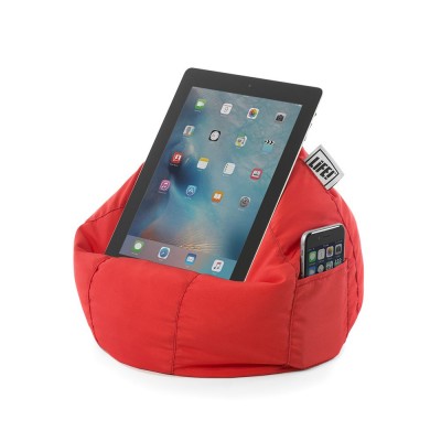 iCrib Tablet Bean Bag Cushion - Solid Red Polyester