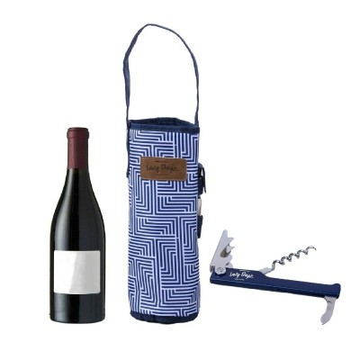 Wine Bottle Bag with Bottle Opener - Makena