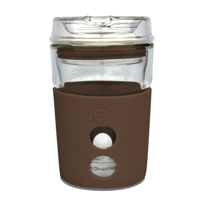 Glass Tea & Coffee Traveller - Small - Ocean  Mocha