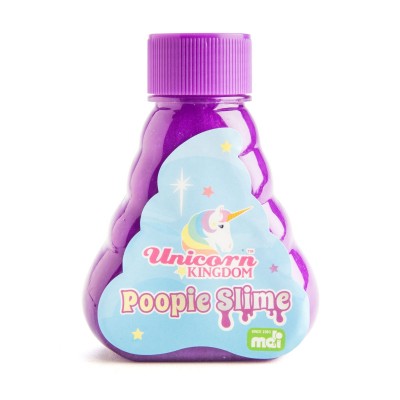 Unicorn Kingdom Poopie Purple Sparkly Slime