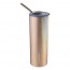 SKNY Slim Insulated Tumbler  Rose Gold (Glitter)