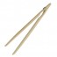 Bamboo Toast Tongs with Magnet 20cm