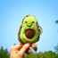 Avocado Plush Keyring