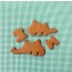 3D Dinosaur Cookie Cutters Stegosaurus