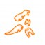 3D Dinosaur Cookie Cutters T-Rex