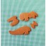 3D Dinosaur Cookie Cutters T-Rex