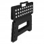 Folding Step Stool Black - White Dots