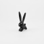 Handbag Porcelain Rabbit Black
