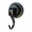 Hooked 4kg Suction Hook - Black
