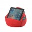iCrib Tablet Bean Bag Cushion - Solid Red Polyester