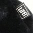 iCrib Tablet Bean Bag Cushion - Black Faux Fur