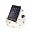 iCrib Tablet Bean Bag Cushion - White Gold Coin