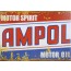 Ampol Motor Spirit Rusted Tin Sign