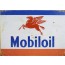 Mobiloil Pegasus Rusted Tin Sign