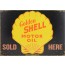 Golden Shell Motor Oil Tin Sign