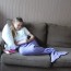 Mermaid Tail Blanket - Kids - Lavender Purple