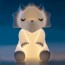 Soft Touch Sensitive LED Triceratops Night Light