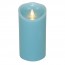 Luminara Candle Flameless LED - 3.5 x 7" - Blue Ocean Breeze