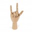 Manikin Anatomical Wooden Hand Gesture Jewellery Stand
