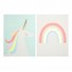 Meri Meri Rainbow & Unicorn - 2 Art Prints