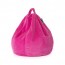 iCrib Tablet Bean Bag Cushion - Velvet Flamingo Pink