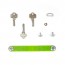 Orbitkey Active Green – key organiser keyring clip pocket