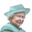 Ride with The Queen Car Window Sticker