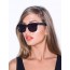 Royal Aquamarine The Hearst Midnight Black Sunglasses