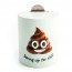 Smiling Poo Saving Up For Shit Money Box
