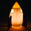 Space Rocket Ceramic Lamp