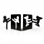 Stickmen Bookends