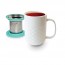 Time For Tea Bone China Mug with Tea Infuser
