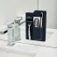 Tooletries Toothbrush and Razor Holder Charcoal