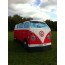 VW Kombi Tent Red - Camper Van