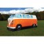 VW Tent - Kombi Camper Van - Orange
