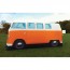 VW Tent - Kombi Camper Van - Orange