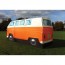 VW Tent - Kombi Camper Van - Orange