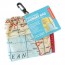 World Map Travel Laundry Bag